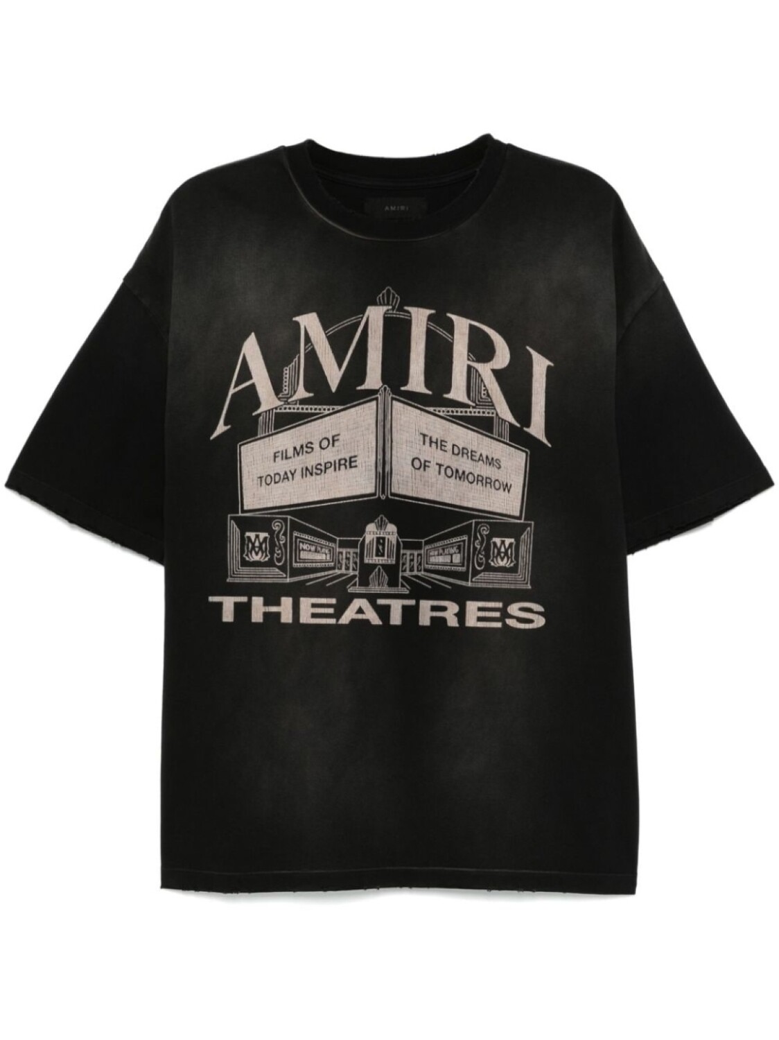 

AMIRI футболка Theaters, черный