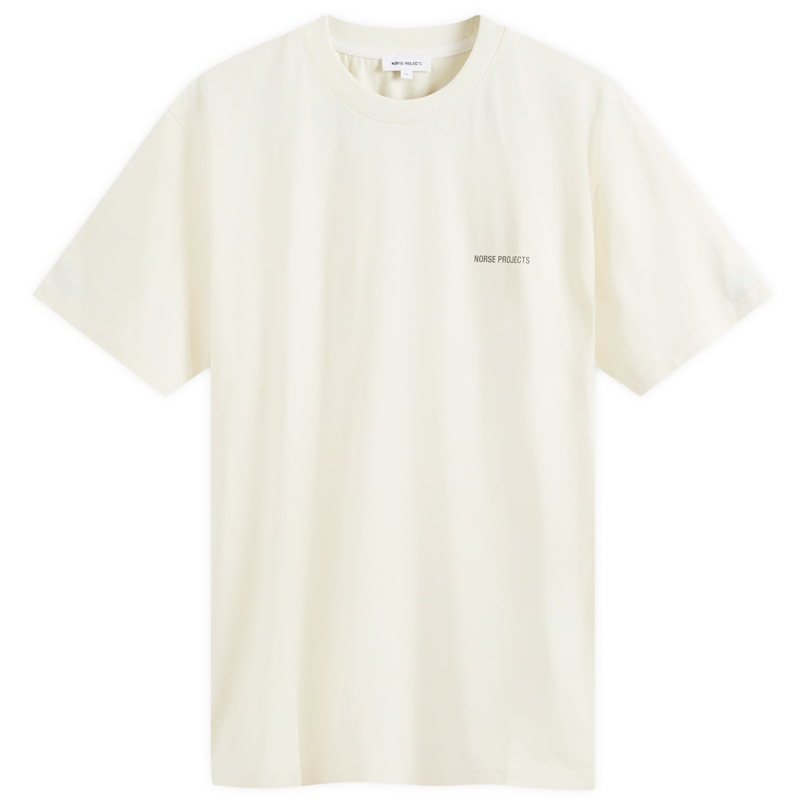 

Футболка Norse Projects Johannes Organic Logo T-Shirt, цвет Enamel White