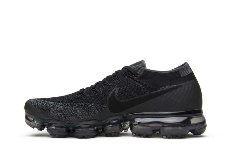 Кроссовки Nike Wmns Air VaporMax 'Triple Black', черный — фото 3