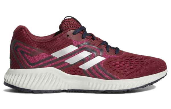 Кроссовки (WMNS) adidas Aerobounce 2 White/Red, белый — фото 2