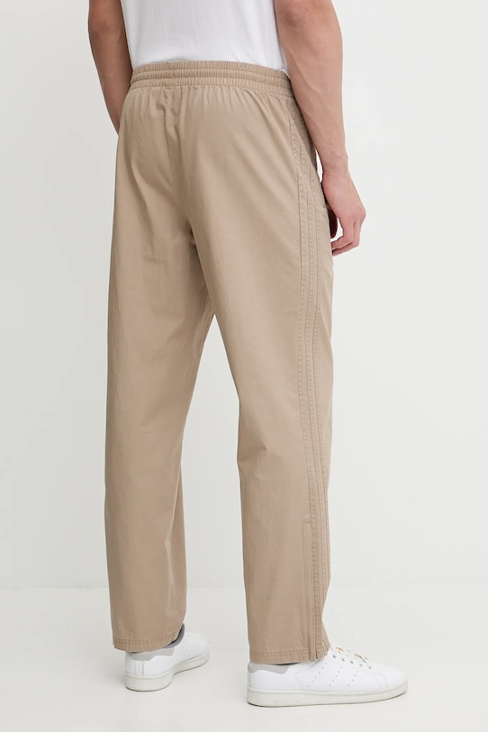 Хлопковые брюки firebird pants Adidas Originals, зеленый — фото 3