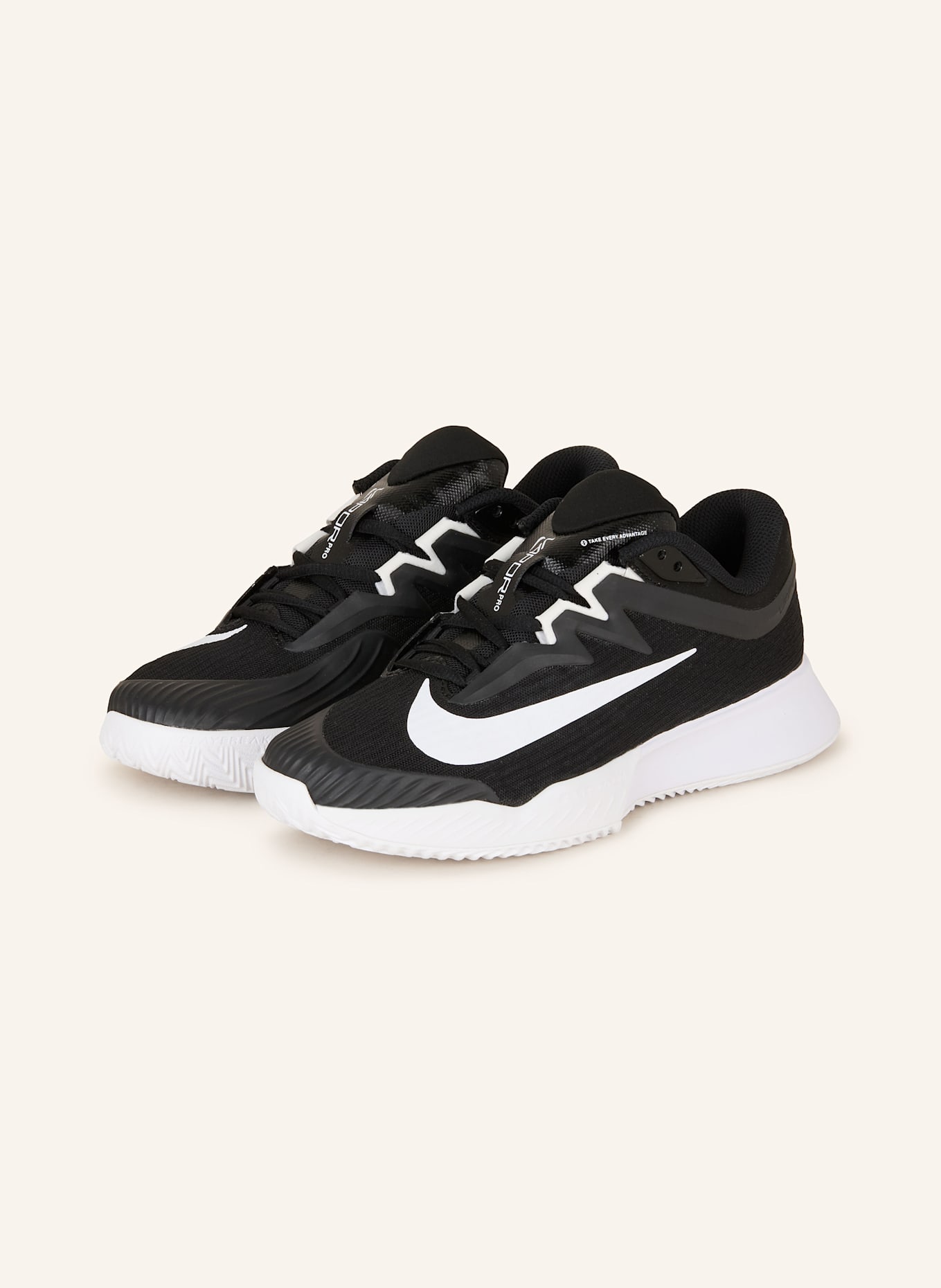 Теннисные туфли zoom vapor pro 3 Nike, черный