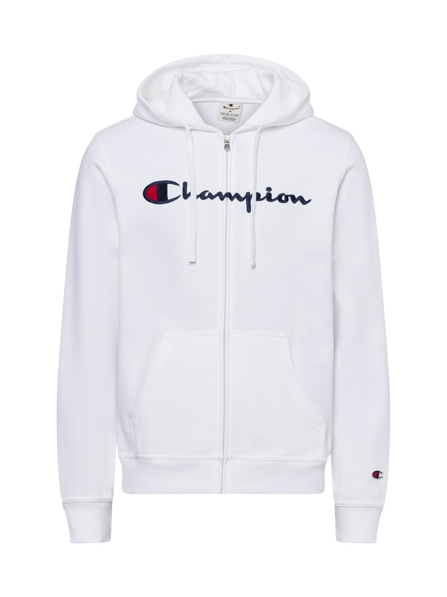 

Толстовка с капюшоном на молнии Champion Authentic Athletic Apparel, белый