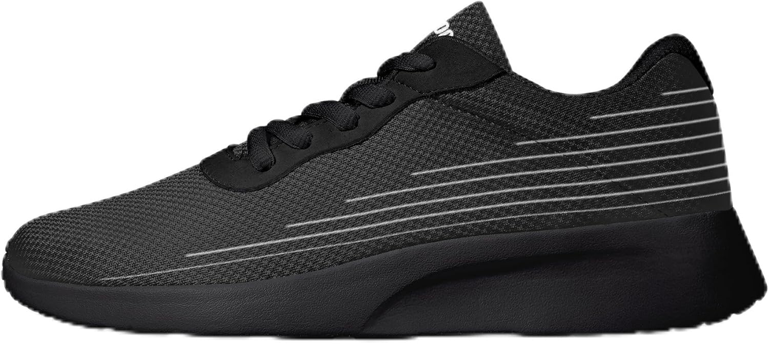 

Мужские минималистичные кроссовки в бело-черную полоску, легкие спортивные прогулочные кроссовки, повседневная обувь Generic