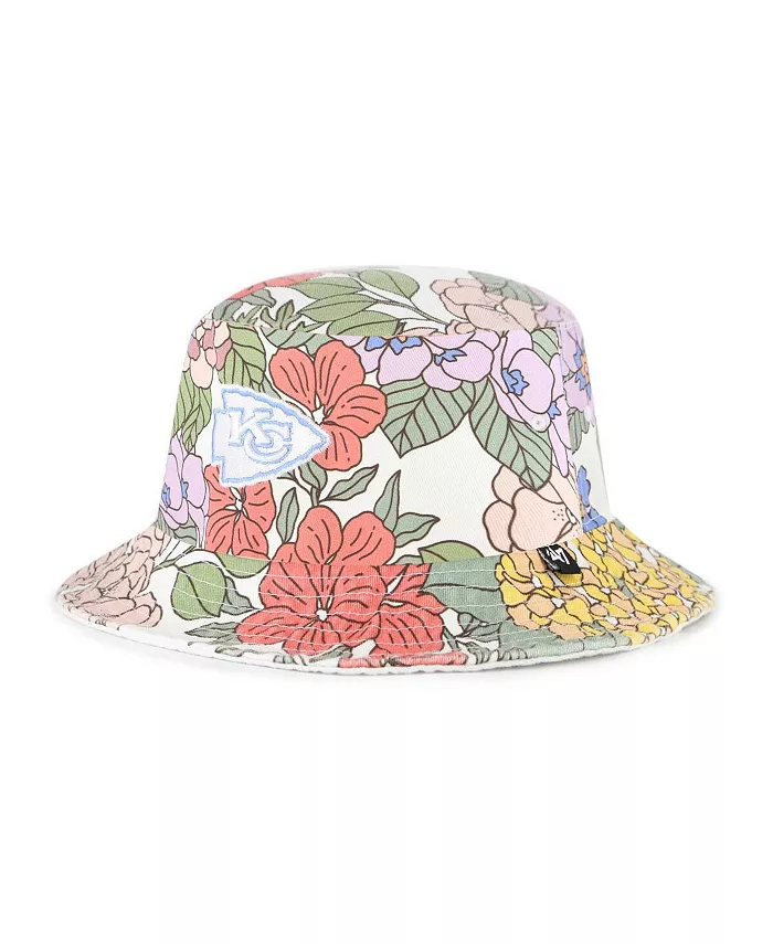 

Женская белая флорентиновая шляпа-ведро Kansas City Chiefs '47 Brand