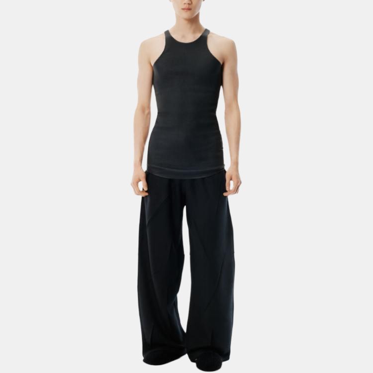Средние завышенные оверсайз свитшоты Alexander Wang, черный — фото 4