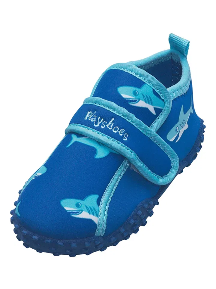 Пляжные тапочки с УФ-защитой, Playshoes, синий
