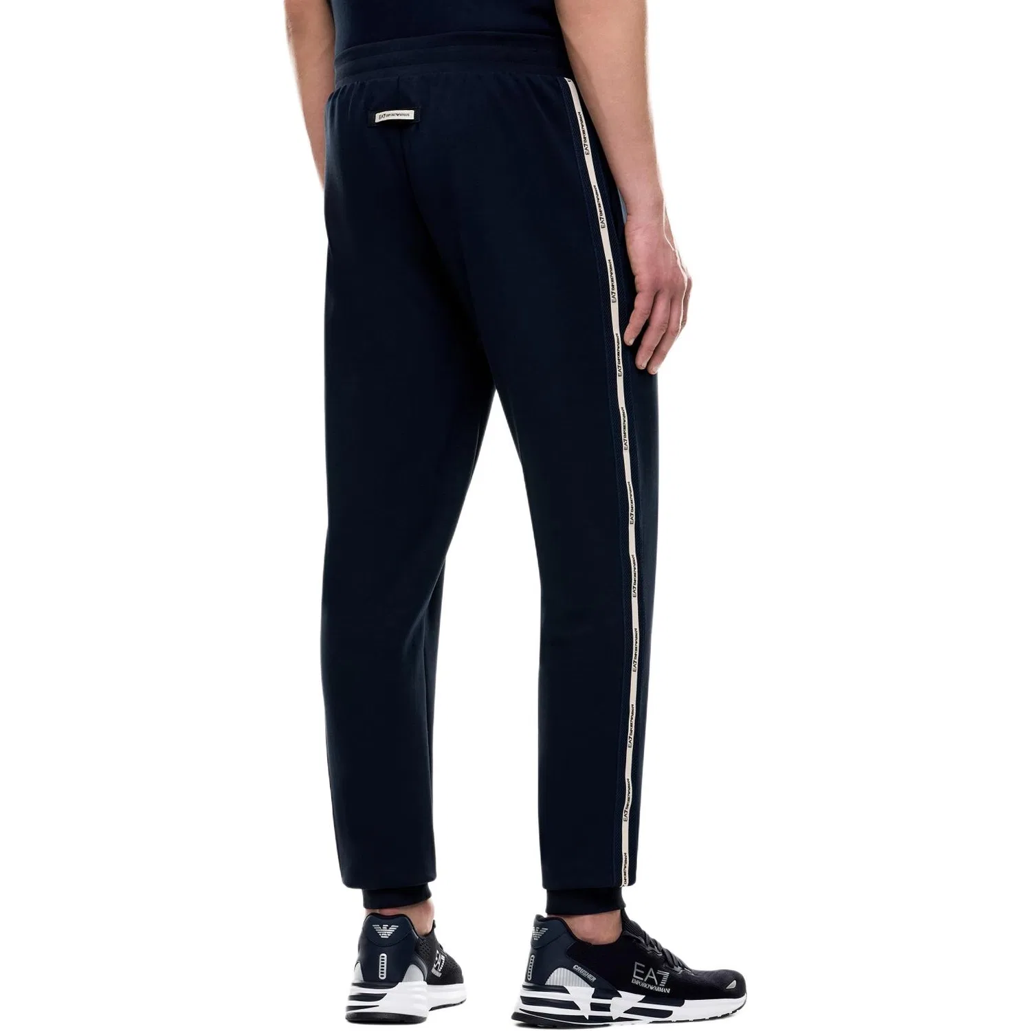 Тренировочные штаны EA7 SS26 Knitted Sweatpants Men's EMPORIO ARMANI, Marine Blue — фото 4