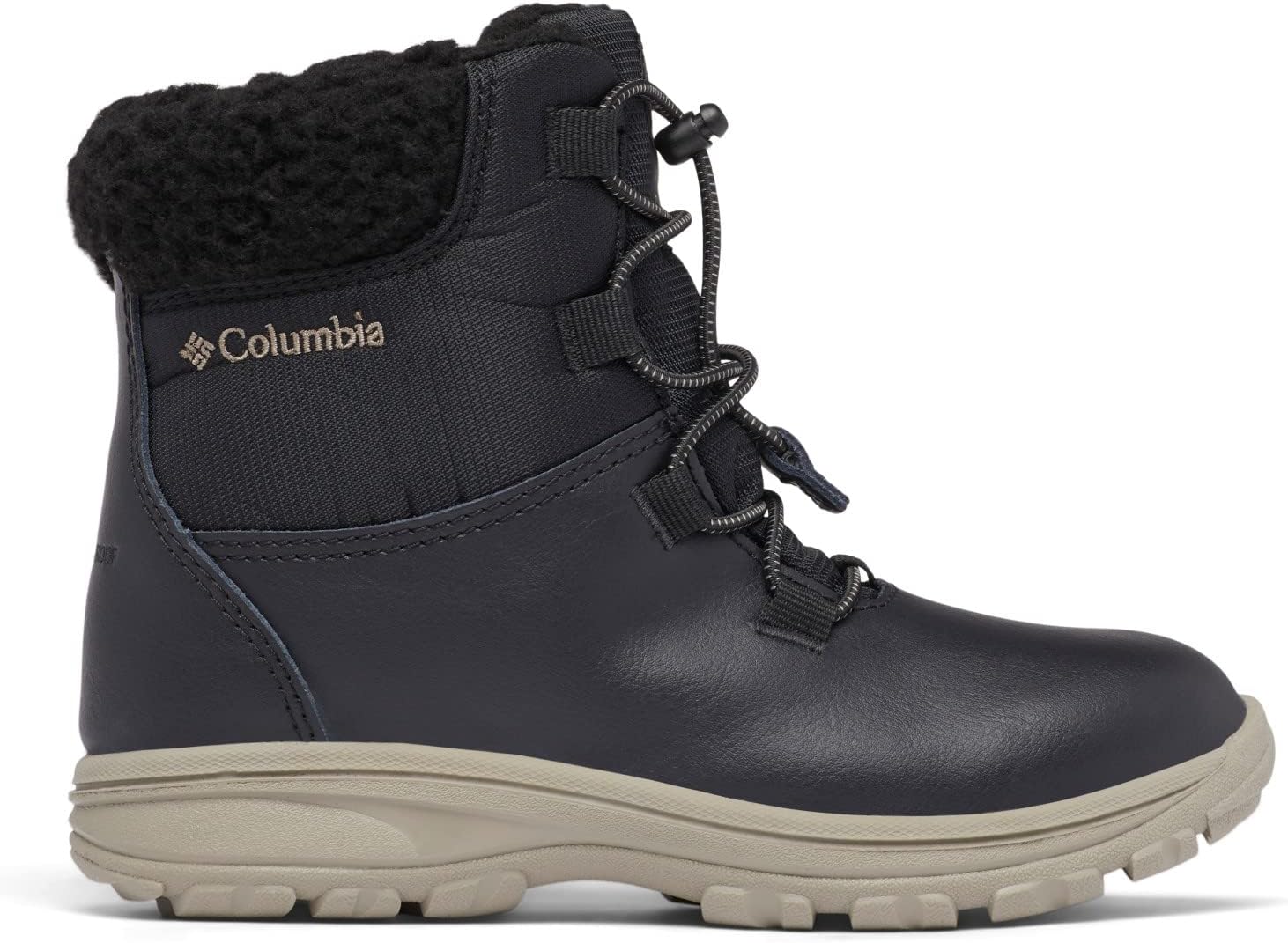 Columbia unisex-child Moritza Boot, Black/Kettle — фото 3
