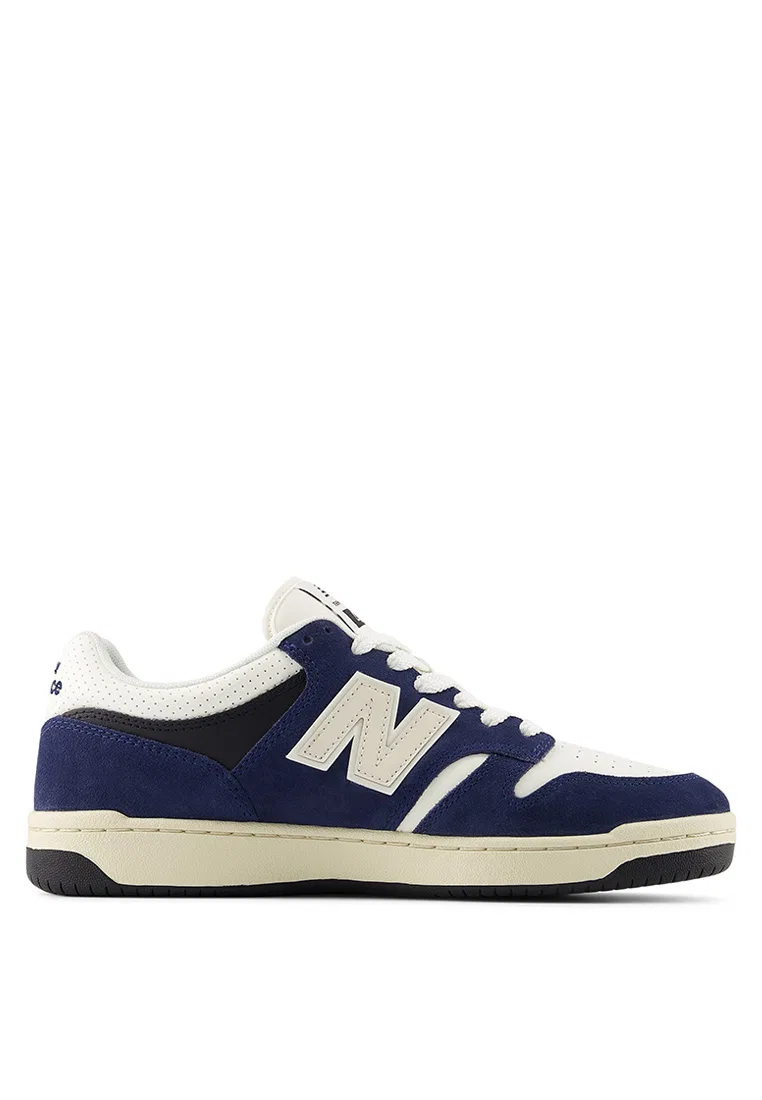 Кроссовки классические Lifestyle, 480, Classic New Balance, черный/темно-синий — фото 4