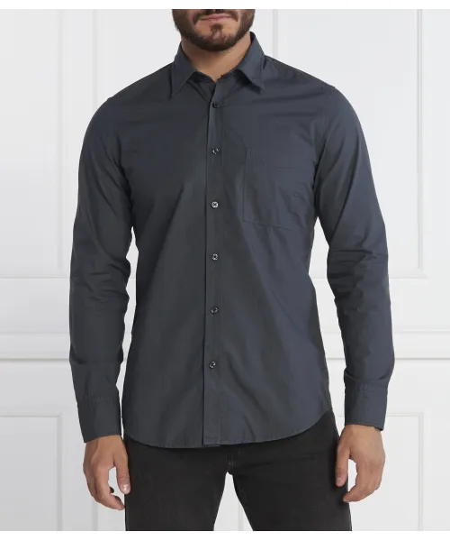

Элегантная рубашка_6 Regular fit Boss Orange, серый