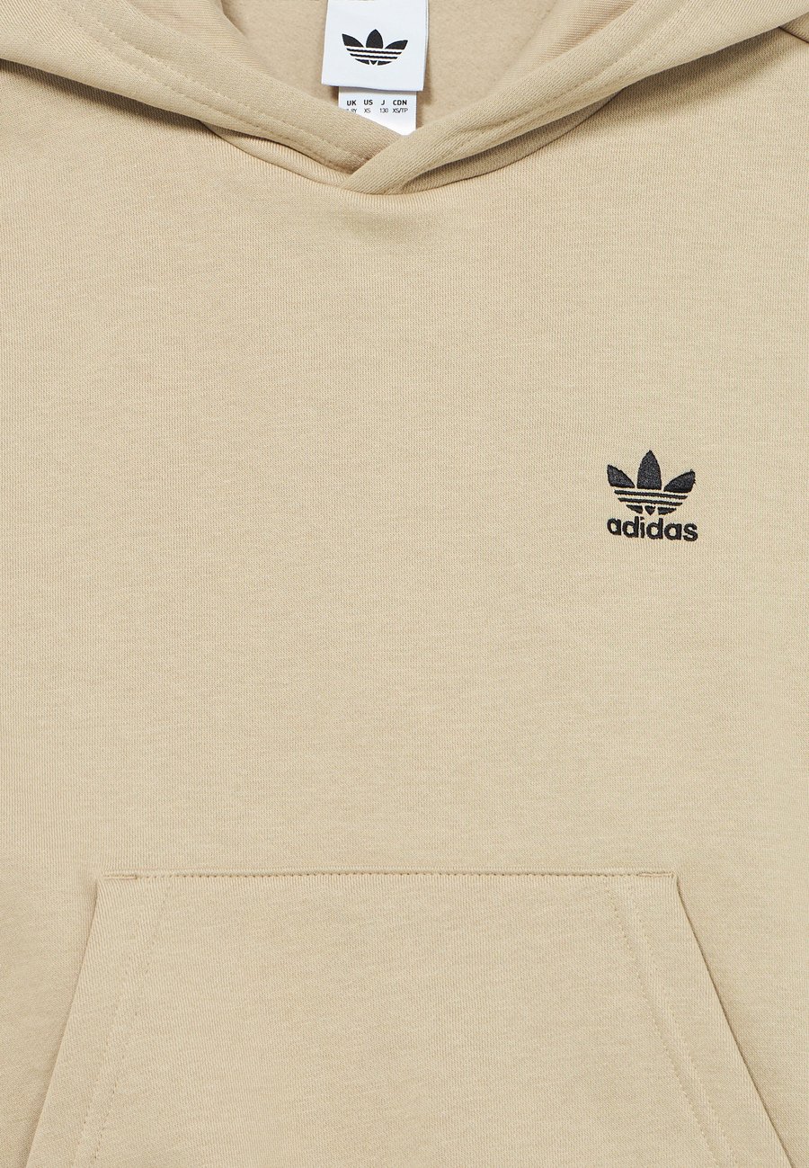 Худи Adidas Originals OVERSIZED HOODIE PANT KIDS UNISEX SET, Stone Khaki/Light Brown — фото 4