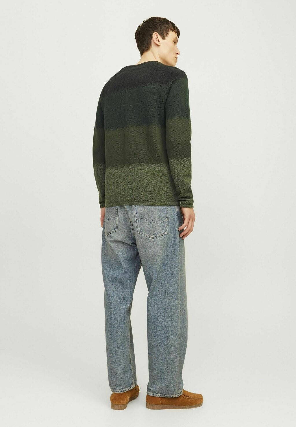 

Джемпер JJEHILL Jack & Jones, зеленый