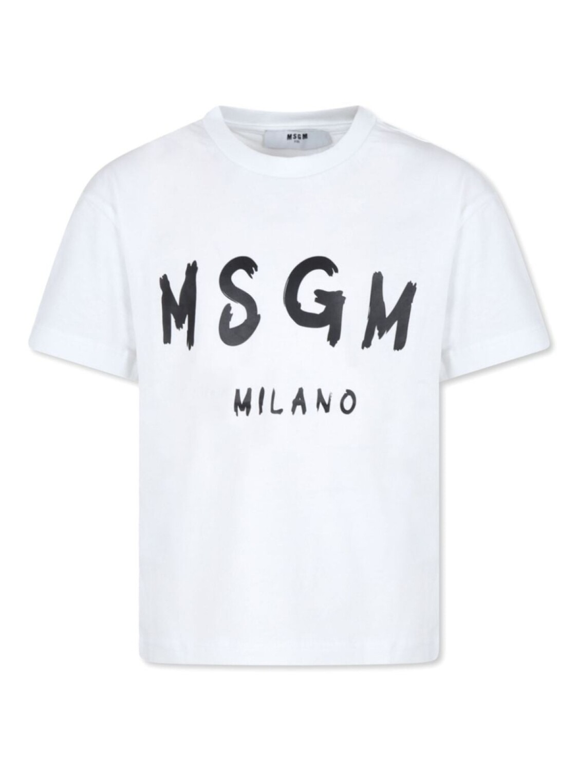 

MSGM Kids футболка с логотипом, белый