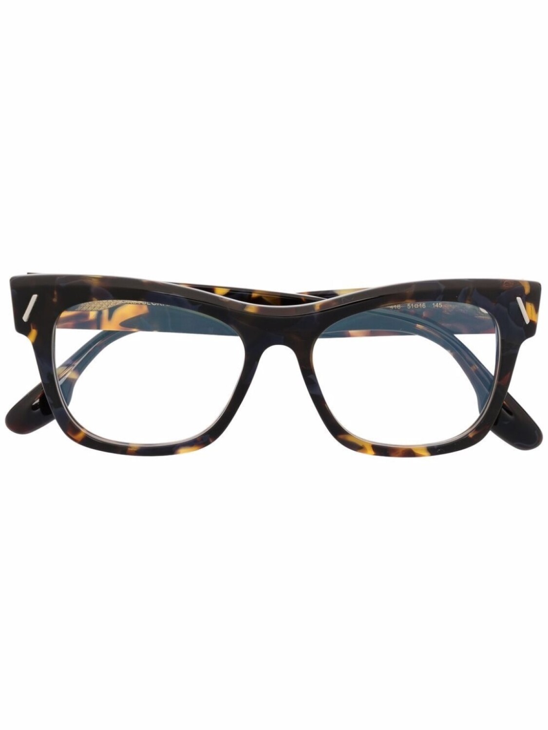 

Очки в оправе черепаховой расцветки Victoria Beckham Eyewear, коричневый