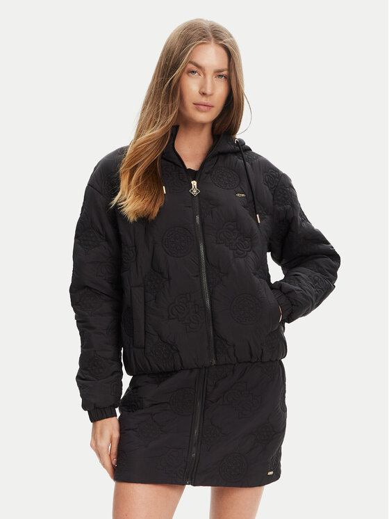 

Демисезонная куртка regular fit V5YL0 3WHEB2 Guess, чёрный, Черный, Демисезонная куртка regular fit V5YL0 3WHEB2 Guess, чёрный