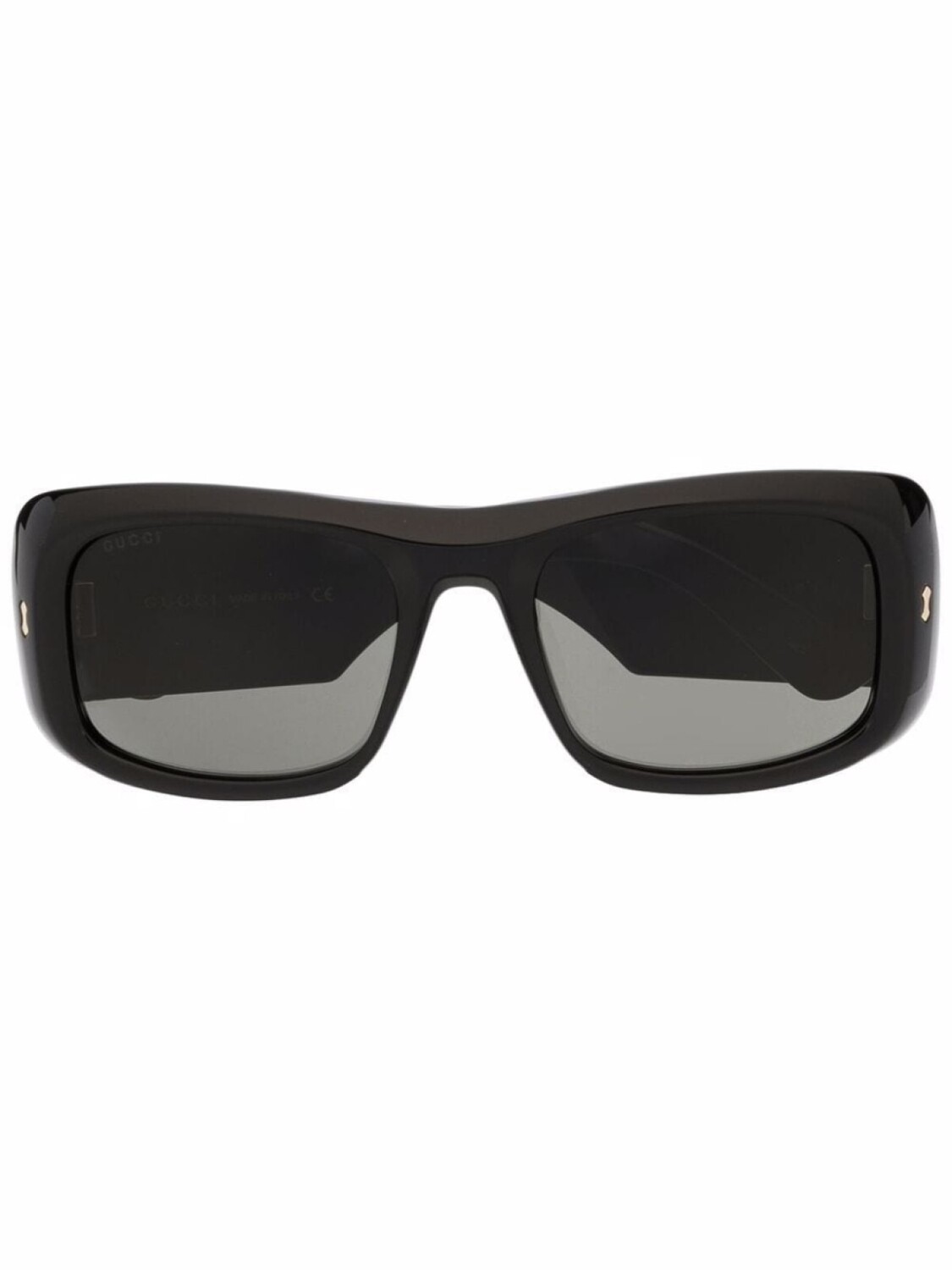 

Gucci Eyewear солнцезащитные очки в квадратной оправе, черный