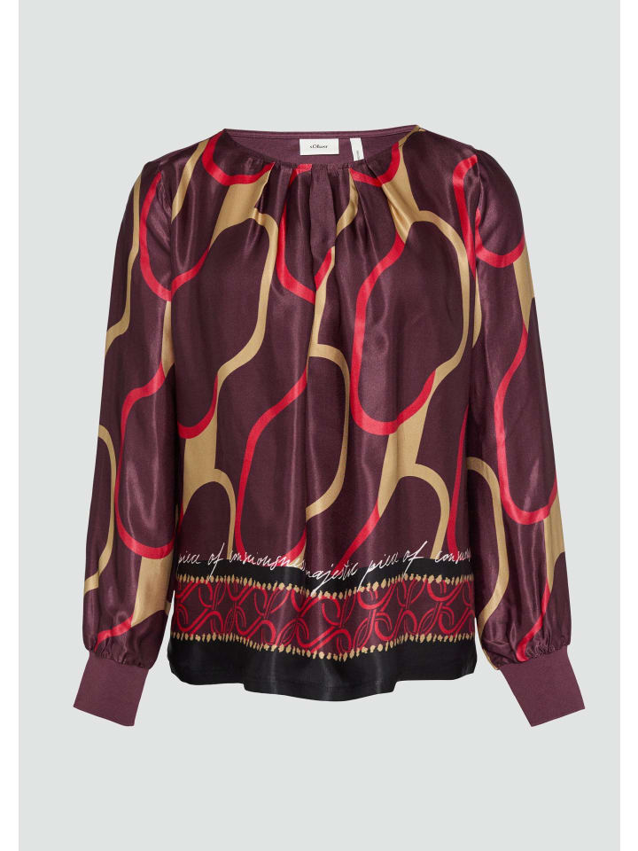 

Футболка в цвете 49F0_purple s.Oliver, Фиолетовый, Футболка в цвете 49F0_purple s.Oliver