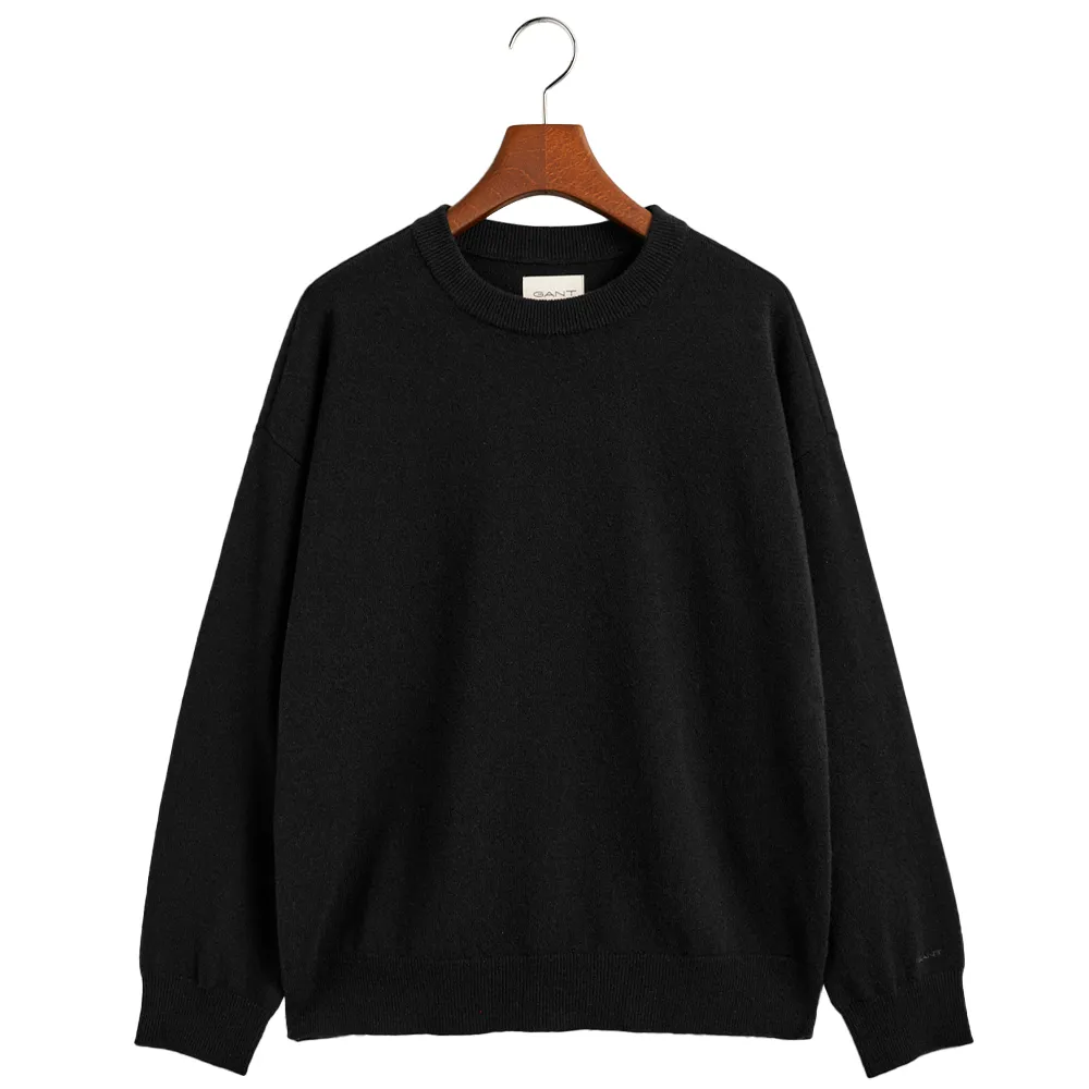 

Свитер Gant Superfine Lambswool, черный