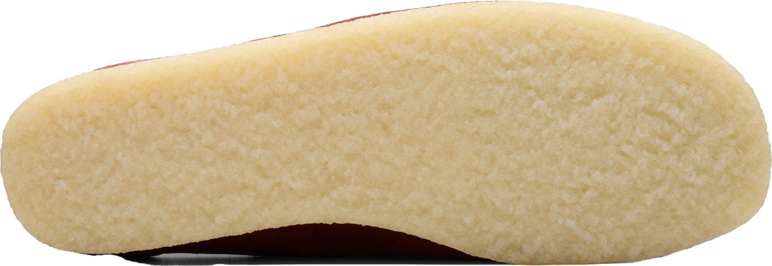 Мужские кроссовки Wallabee от Clarks, темно-красный — фото 3