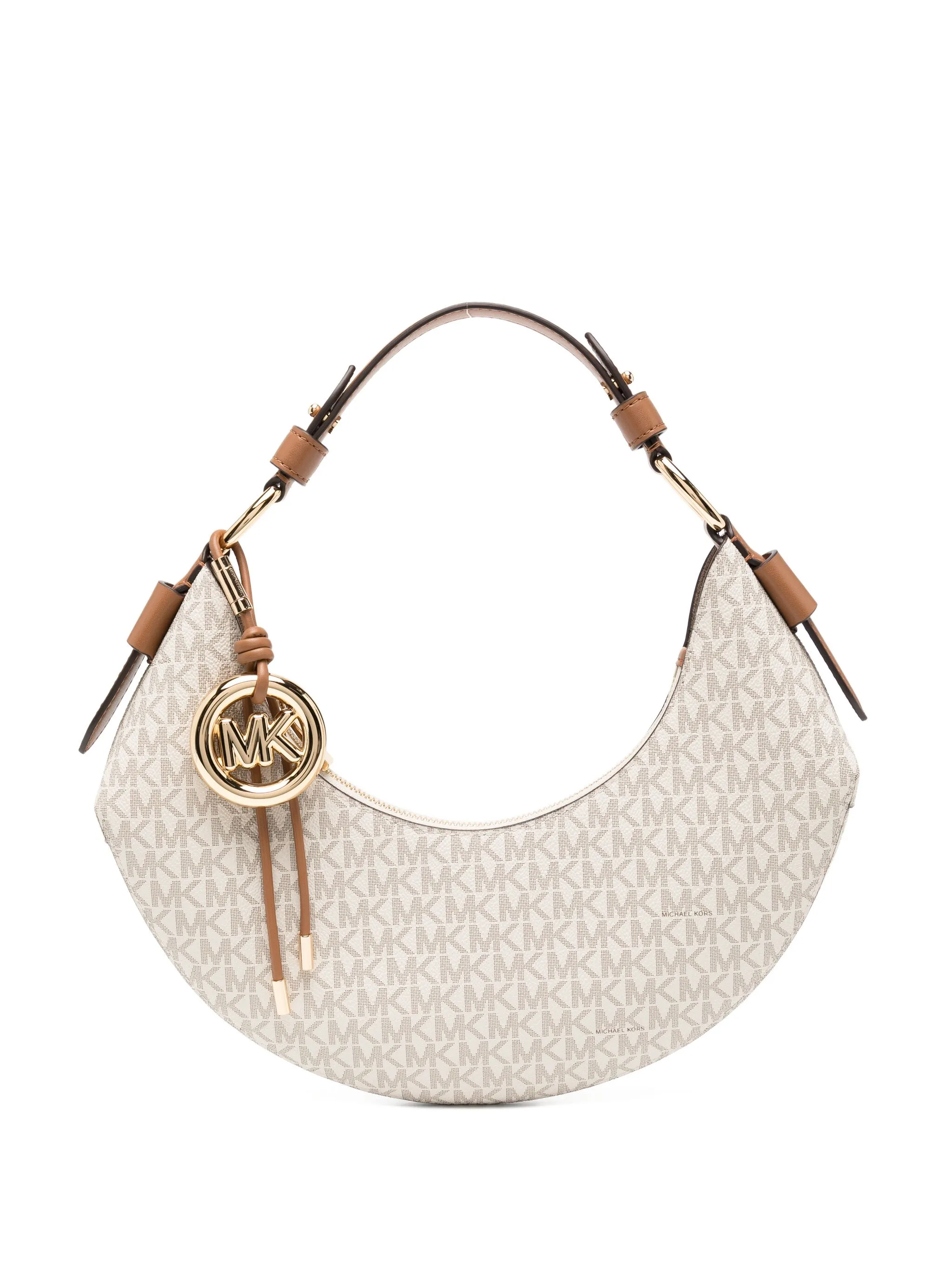 

Сумка на плечо Koa среднего размера Michael Kors, кремовый