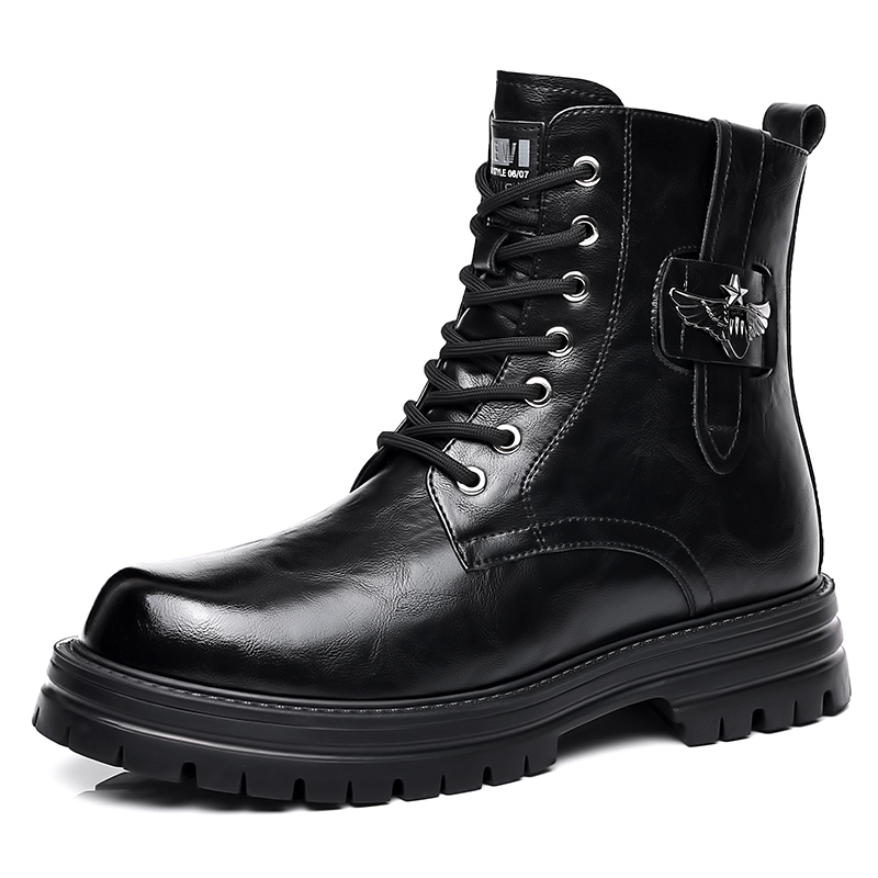 

LUOMAIKE Короткие мужские ботинки Martin, черные