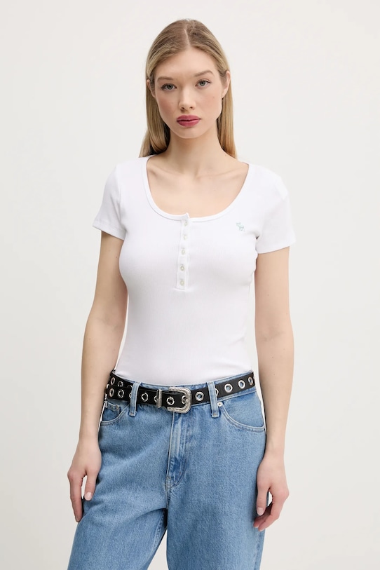 

Футболка Abercrombie & Fitch, белый