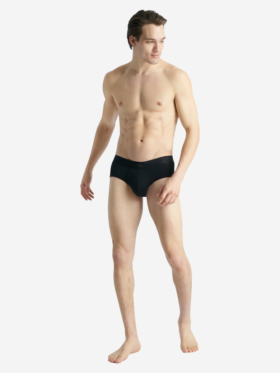 Трусики ADIDAS SPORTSWEAR Active Flex Cotton 3 Stripes, черный — фото 4