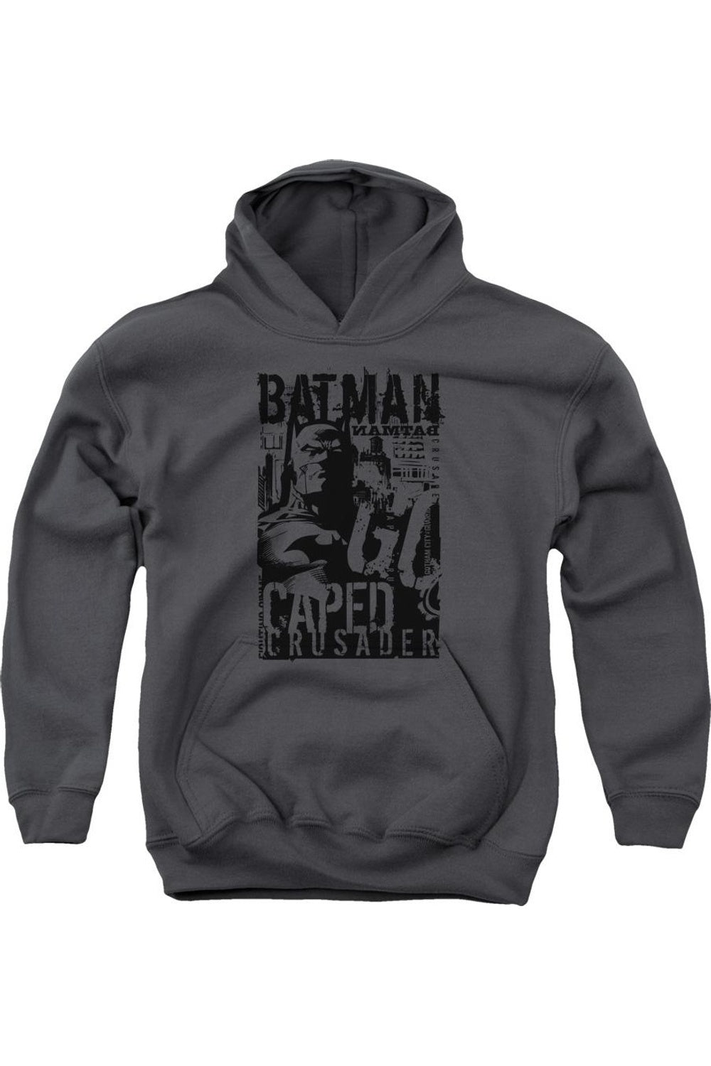 

Батмен худи с капюшоном для детей Gildan, Charcoal