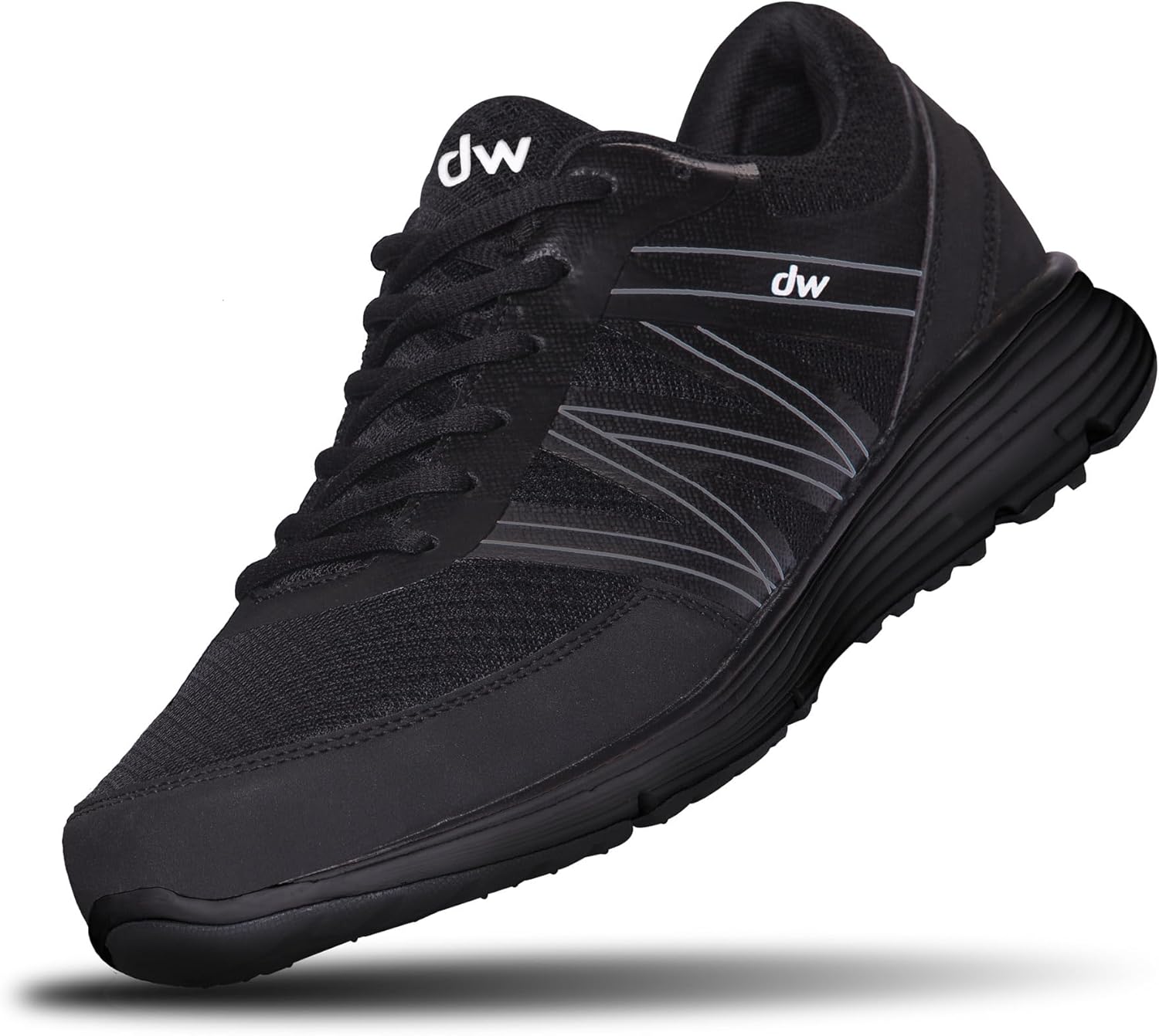 

Мужские кроссовки diawin Wide - Широкий мысок, мягкая внутренняя поверхность, дышащий дизайн, увеличенная глубина - Идеально для косточек, чувствительных, опухших или ног, легкая обувь, черный