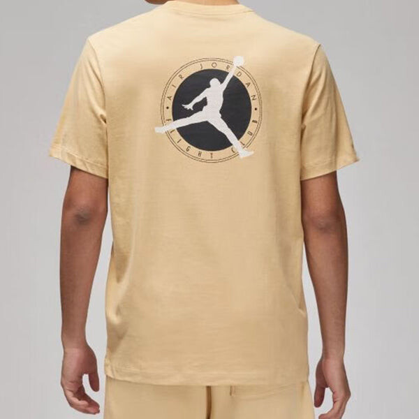 Футболка Air Jordan Flight Mvp Logo T-Shirt 'Tan', коричневый — фото 4