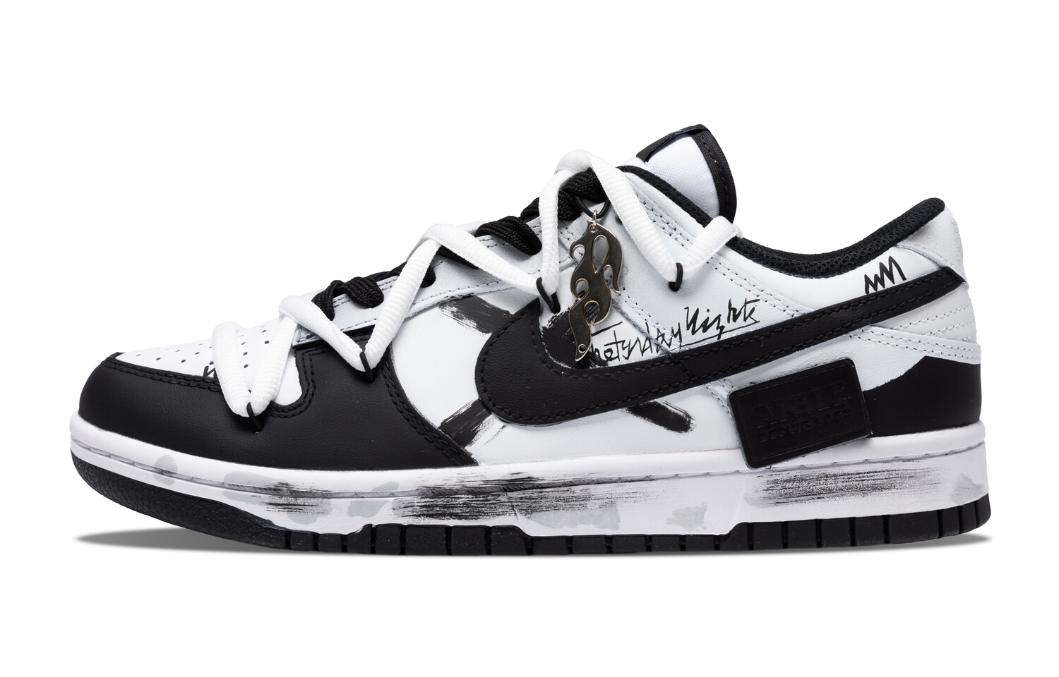 

Кроссовки Nike Dunk Skateboarding Shoes Unisex Low-top, черный
