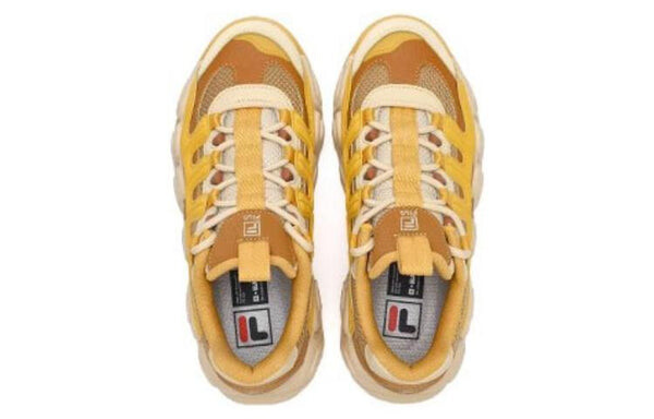 Кроссовки croissant chunky sneakers 'yellow brown' Fila, желтый — фото 4