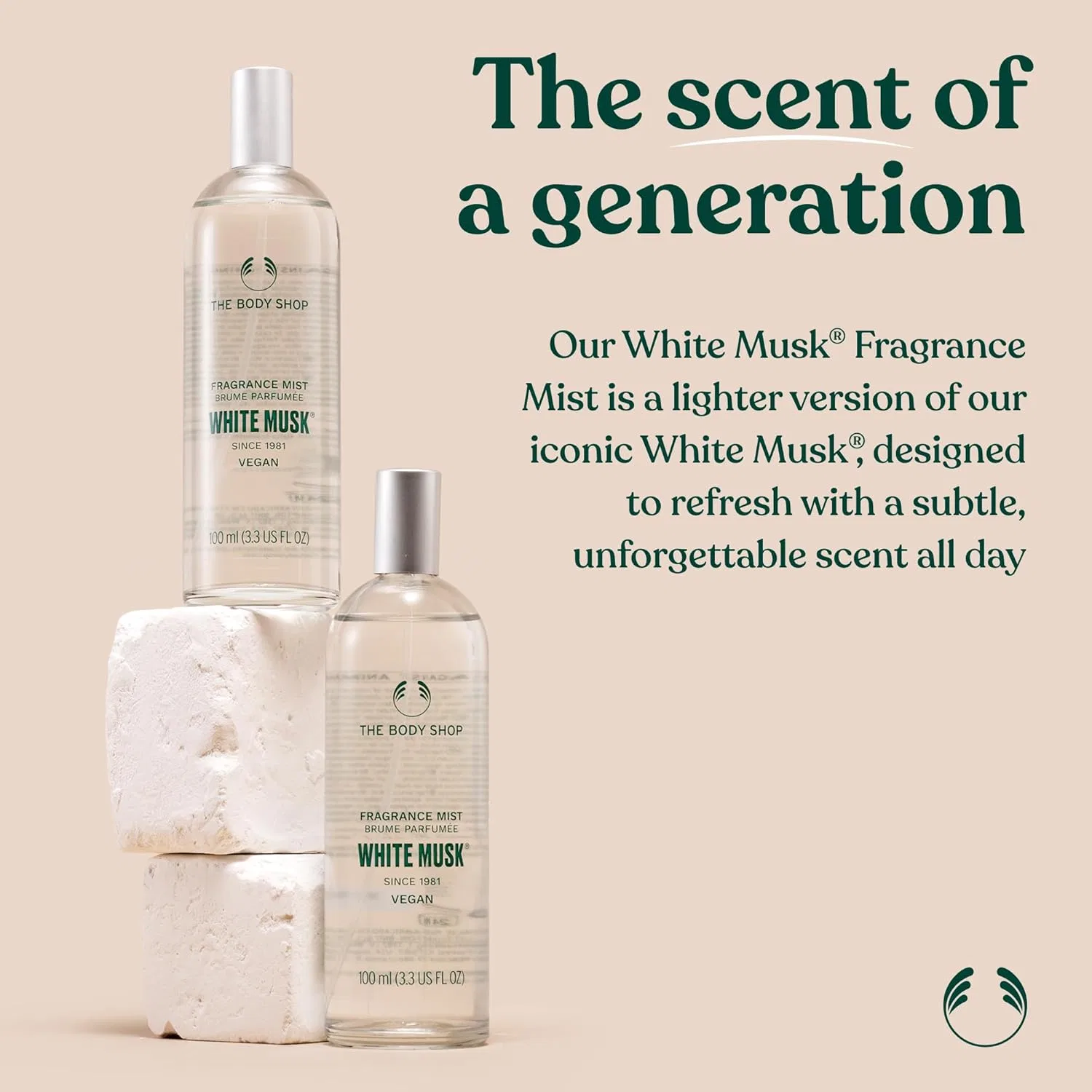 Веганский мист для тела THE BODY SHOP White Musk с цветочным мускусным ароматом The Body Shop — фото 2