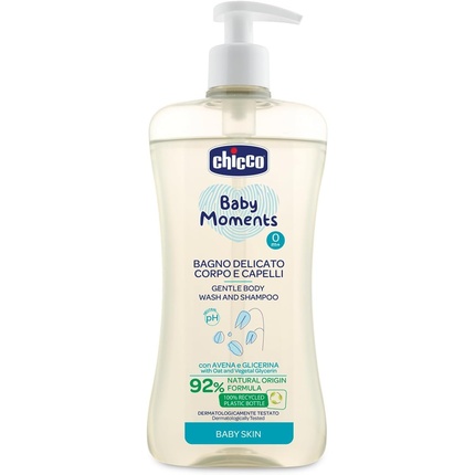 

Мягкий гель для душа и шампунь Baby Moments Chicco