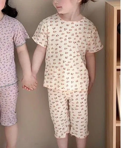 Детский костюм для дома с принтом Tickle