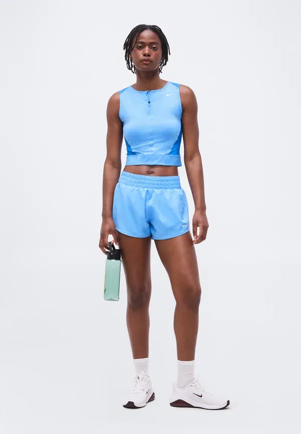Шорты спортивные Nike Performance, university blue/white, сине-белые — фото 2