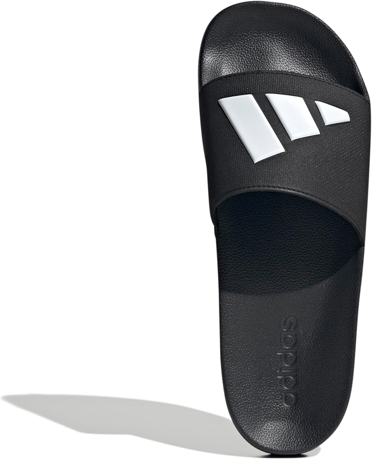 Шлепанцы adidas Adilette Shower (унисекс), белый/черный — фото 2
