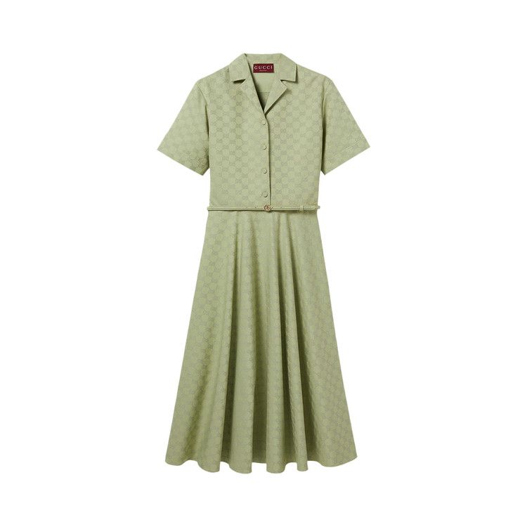 

Платье Gucci Gabardine Dress, Reseda