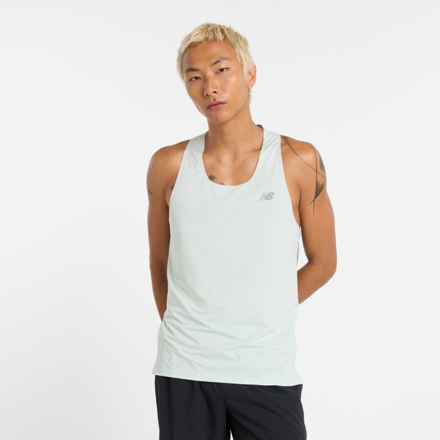 

Футболка Performance new balance Race Day, цвет Mint/Jade