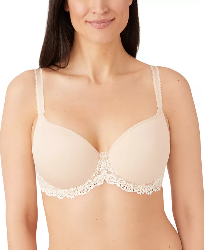 

Бюстгальтер Embrace Lace Contour 853191 Wacoal, коричневый/бежевый