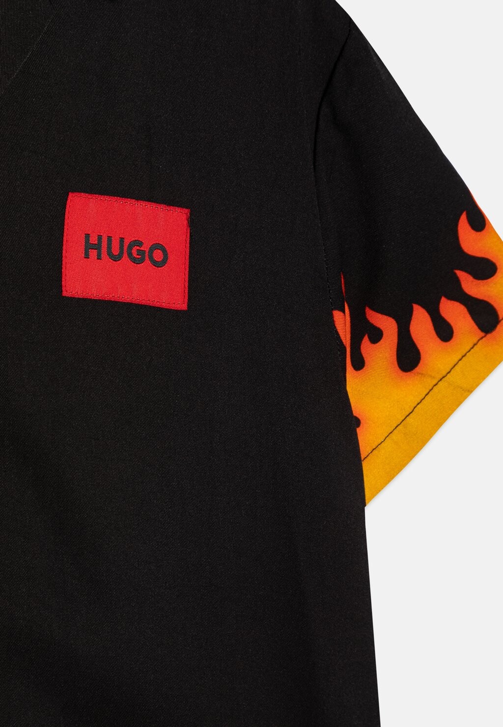 

Рубашка SHORT SLEEVE HUGO Kids, черный