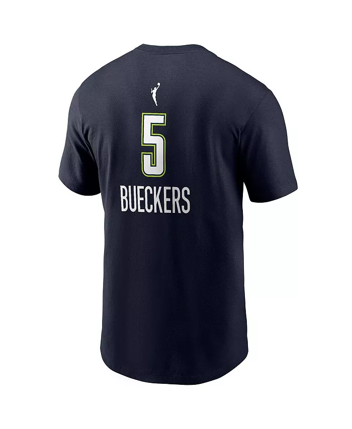 Мужская футболка "Paige Bueckers Navy Dallas Wings 2025 WNBA Draft Explorer Edition" с именем и номером Nike — фото 3