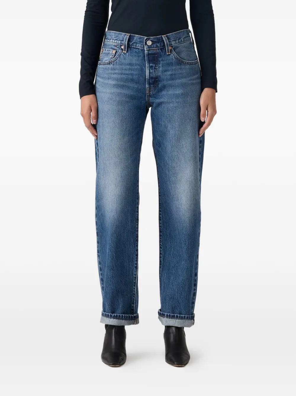

Джинсы 501 '90s из кромочного денима Levi'S, синий