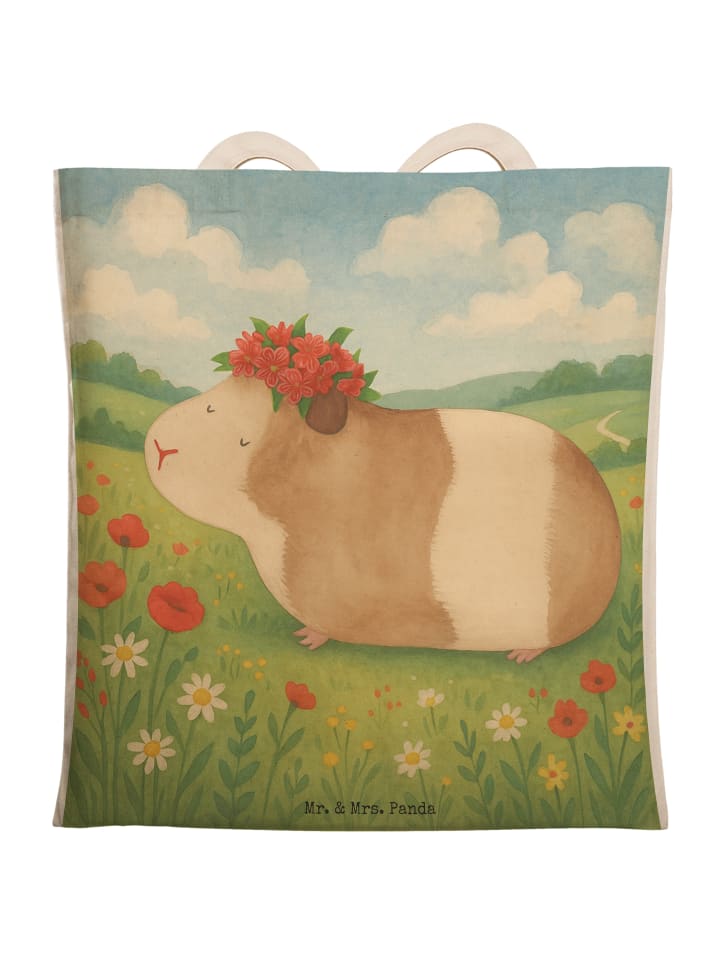 

Mr. & Mrs. Panda Сумка через плечо с изображением мудрости морской свинки белого цвета