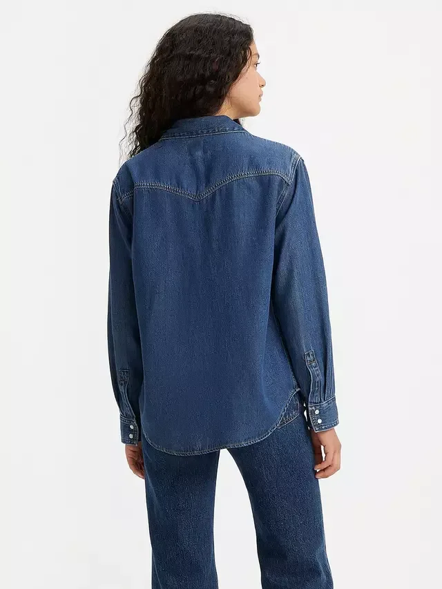 Джинсовая рубашка Теодоры Levi's — фото 2