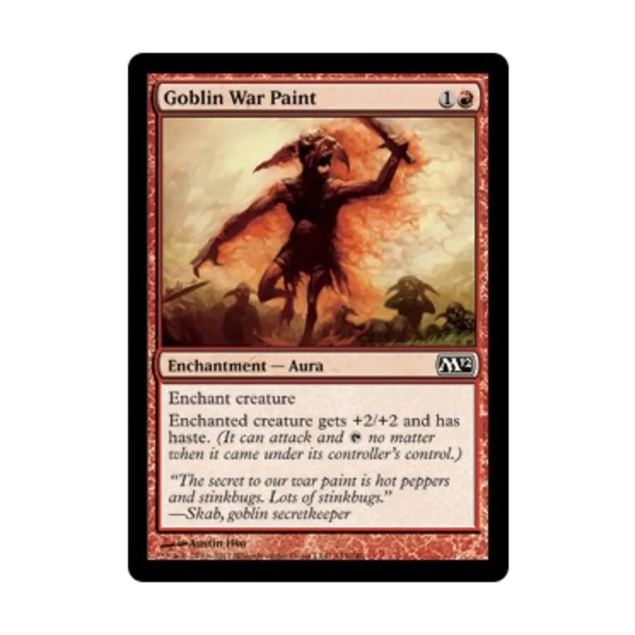 

CCG Боевая раскраска гоблинов (С), MTG - Magic 2012