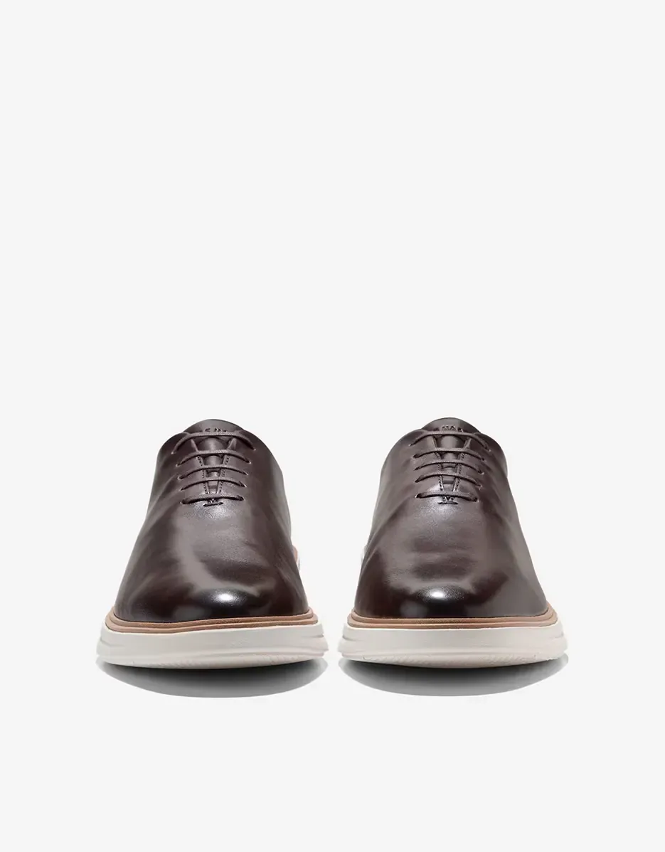 Мужские кожаные туфли на шнуровке Cole Haan, темно-коричневый — фото 2