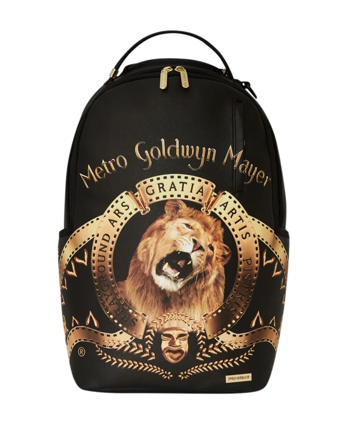 

Городской дорожный рюкзак с изображением черного рычащего льва Sprayground, черный