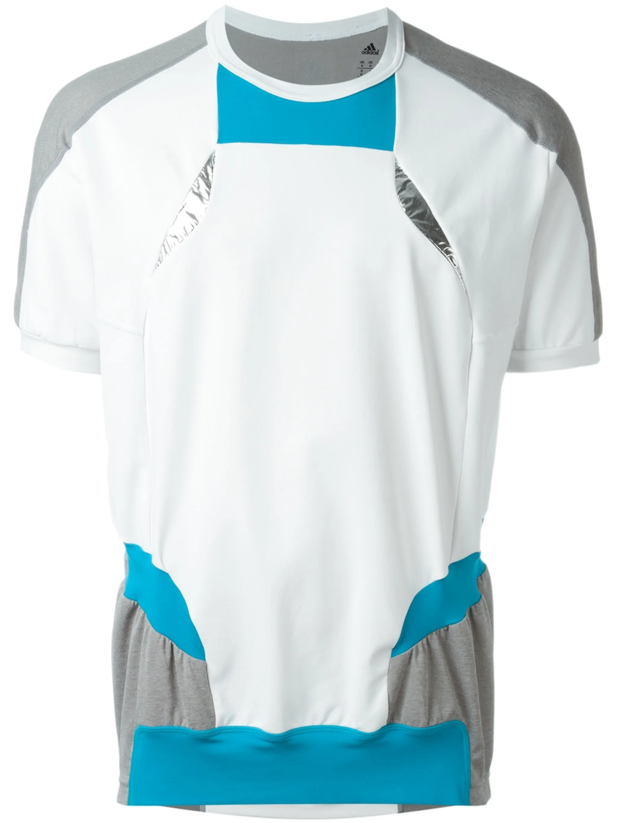 

Футболка Kolor x Adidas с панельным дизайном, белый